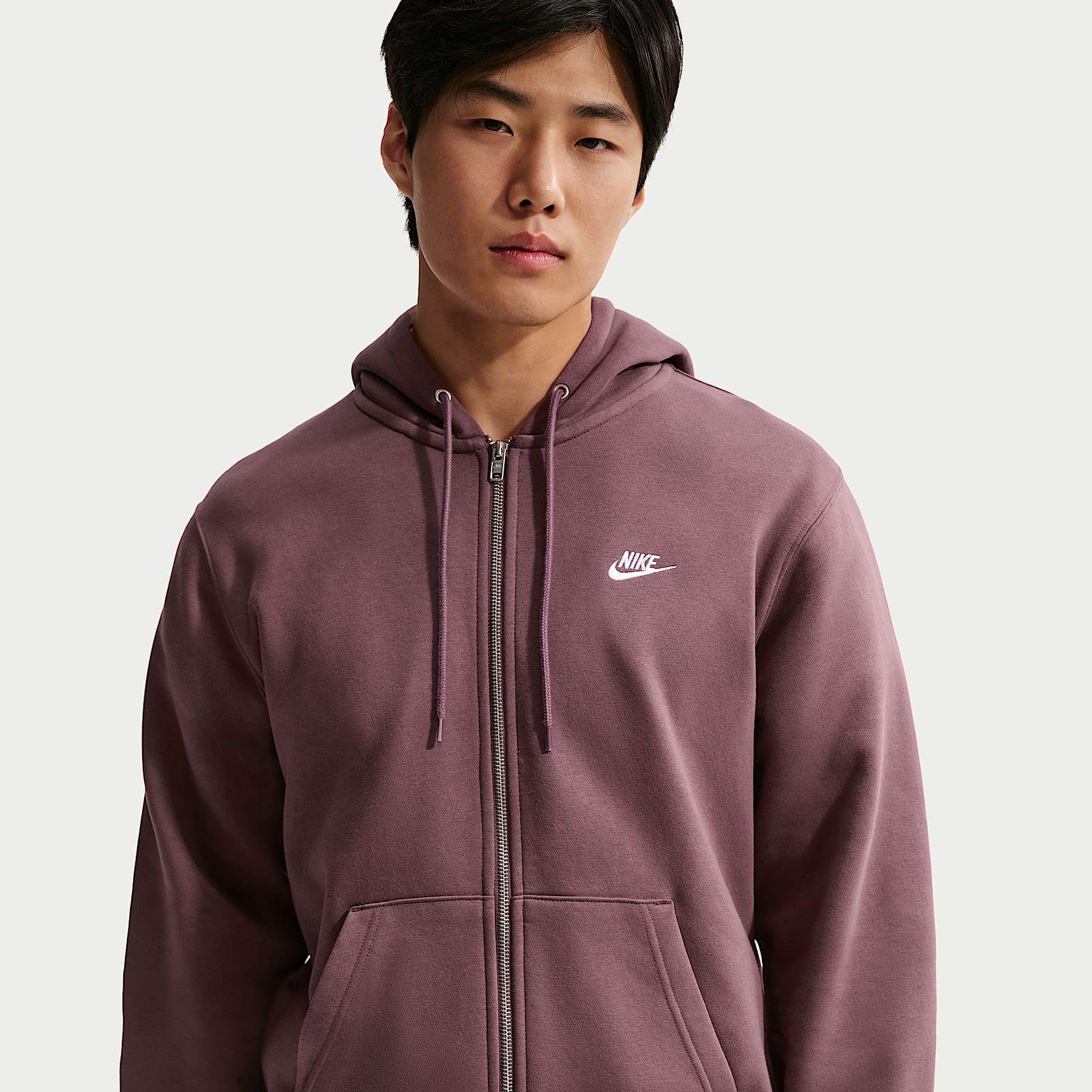 Nike Club Men's Full-Zip Fleece Hoodie. Nike.com